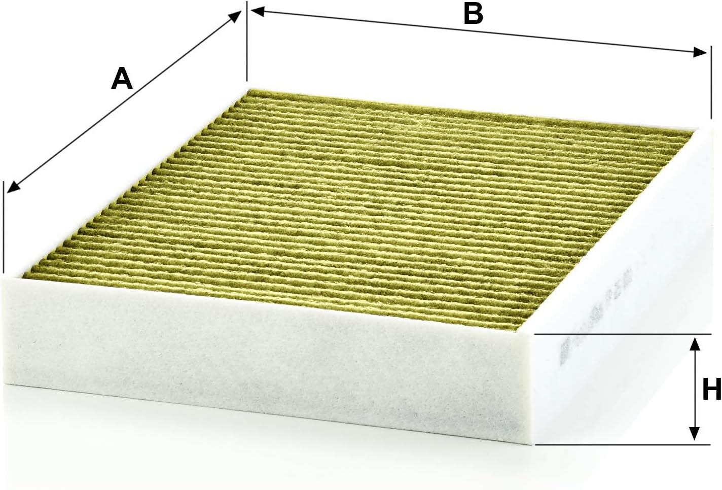 Detalle de MANN-FILTER FP 25 001 Filtre à air de cabine – pour véhicules de tourisme et utilitaires