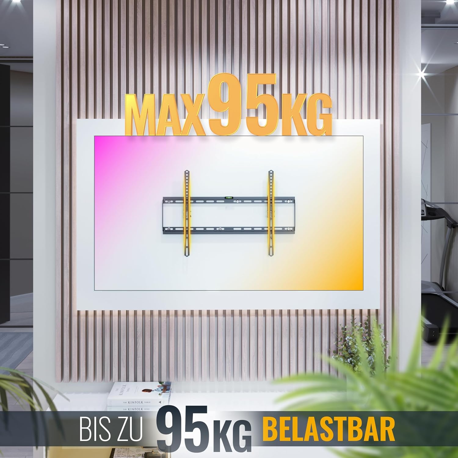 Thumbnail 5 de RICOO N1964 TV Wandhalterung neigbar 95 kg