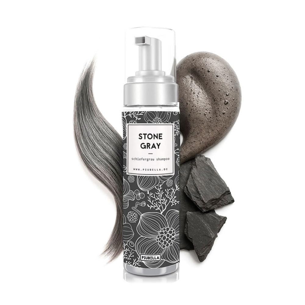 Detalle de Piubella STONE GRAY Graustich Schaumshampoo 200 ml