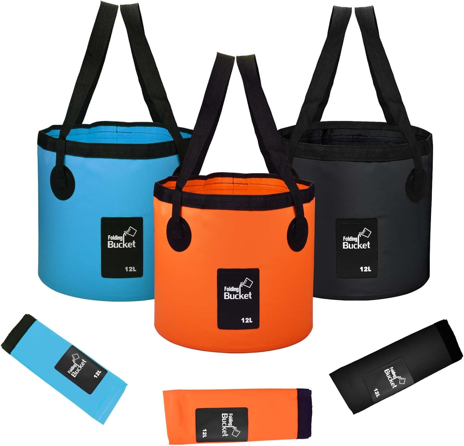 Thumbnail 3 de iGreely Folding Bucket 12L collapsible bucket