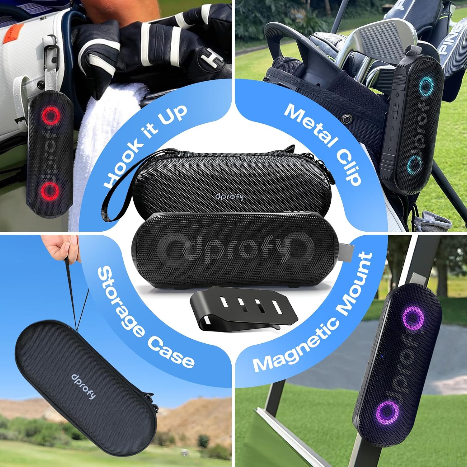 Detalle 2 de Dprofy New Play 2 golf speaker