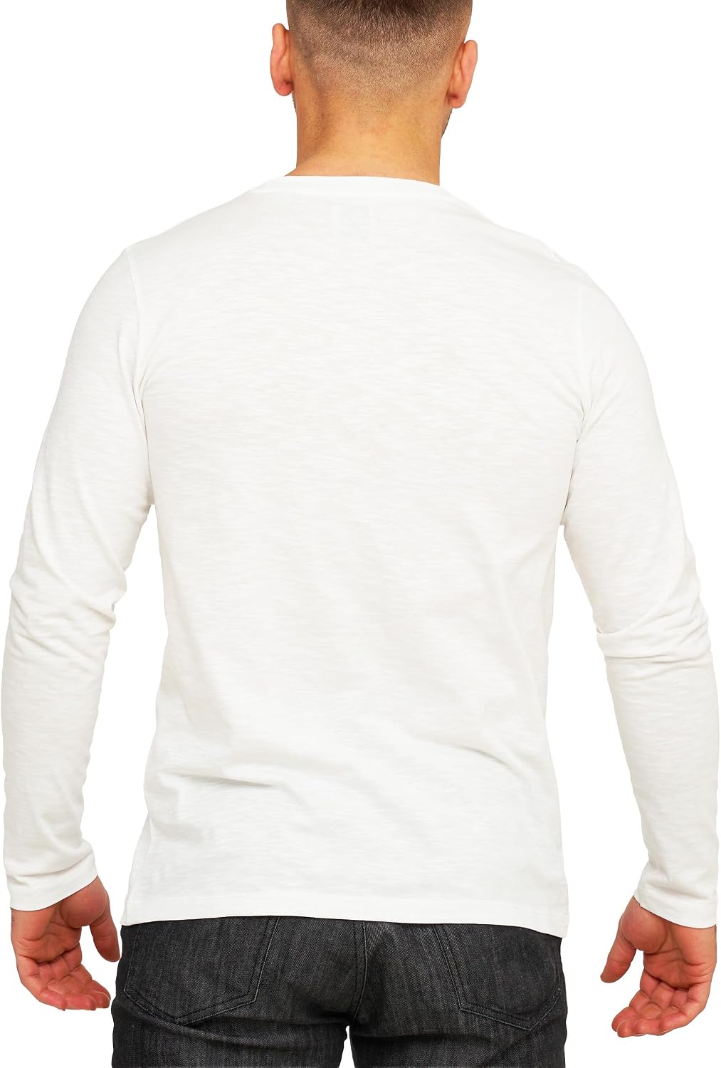 Thumbnail 3 de JACK & JONES Infinity Rise O-Neck Langarmshirt