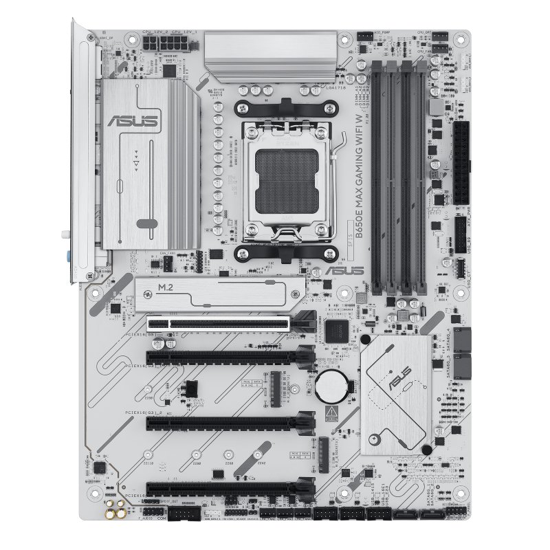 Detalle 2 de ASUS B650E MAX Gaming WiFi W placa base PCIe 5.0 🖥