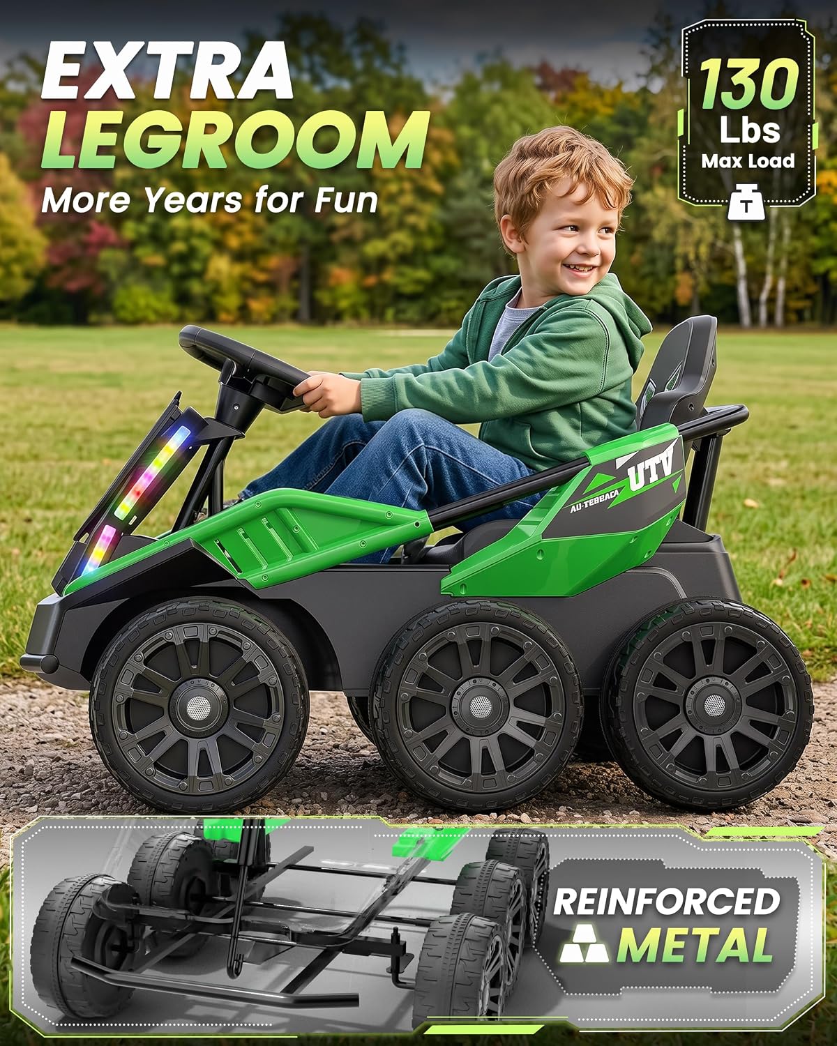 Detalle 1 de ANPABO Kids’ Ride-On Car 24V