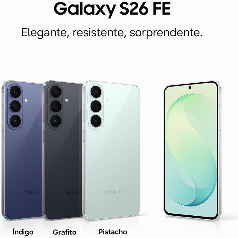 Detalle 2 de Samsung Galaxy S26 FE 5G 8GB 256GB, 6.7 pulgadas Pistacho