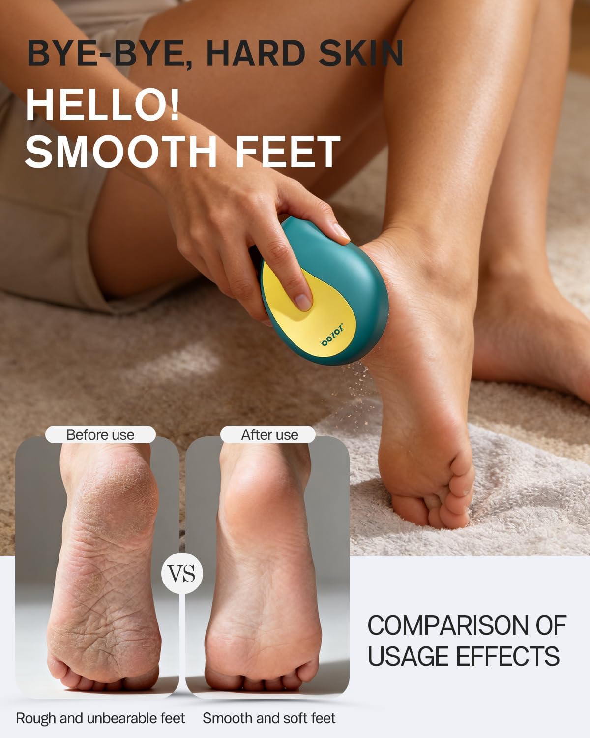 Detalle de BEZOX Nano Glass Foot File
