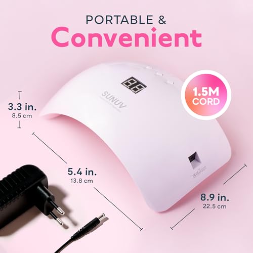 Thumbnail 2 de SUNUV Lampe UV LED pour Ongles – Séchoirs professionnels avec grand écran LCD et 3 minuteries