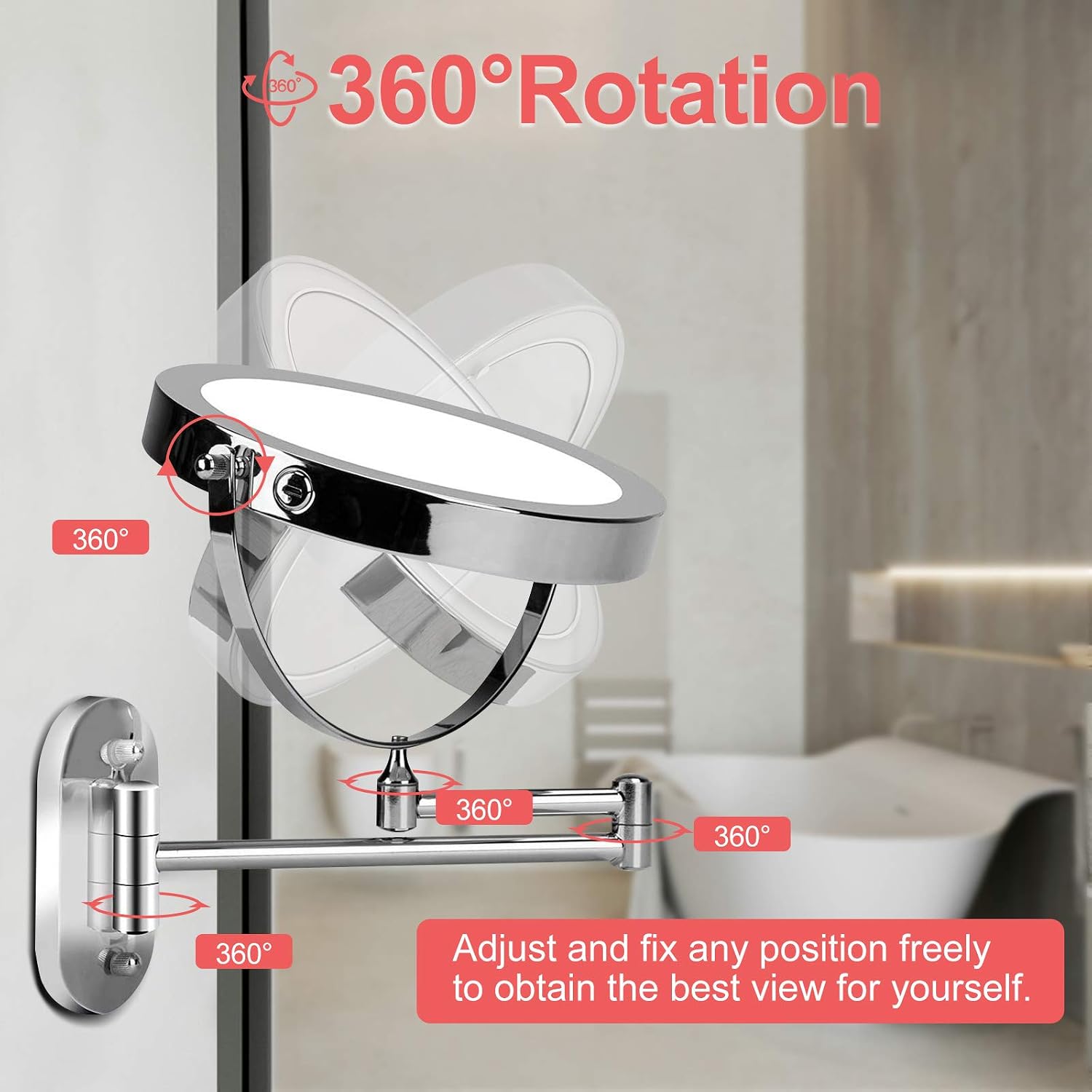 Thumbnail 3 de FUNTOUCH Vanity Mirror 30X Magnification