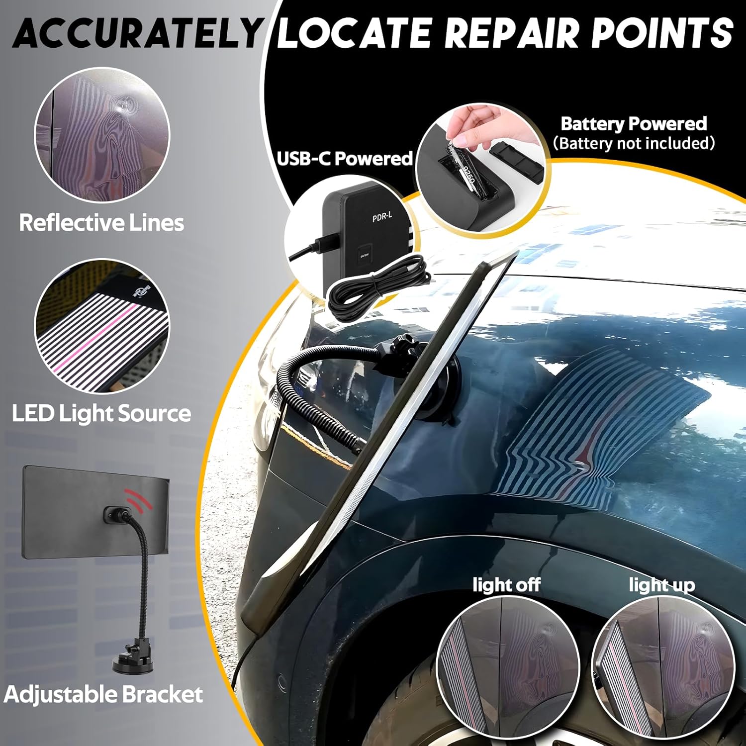 Thumbnail 4 de Super PDR Paintless Dent Repair Kit 🛠