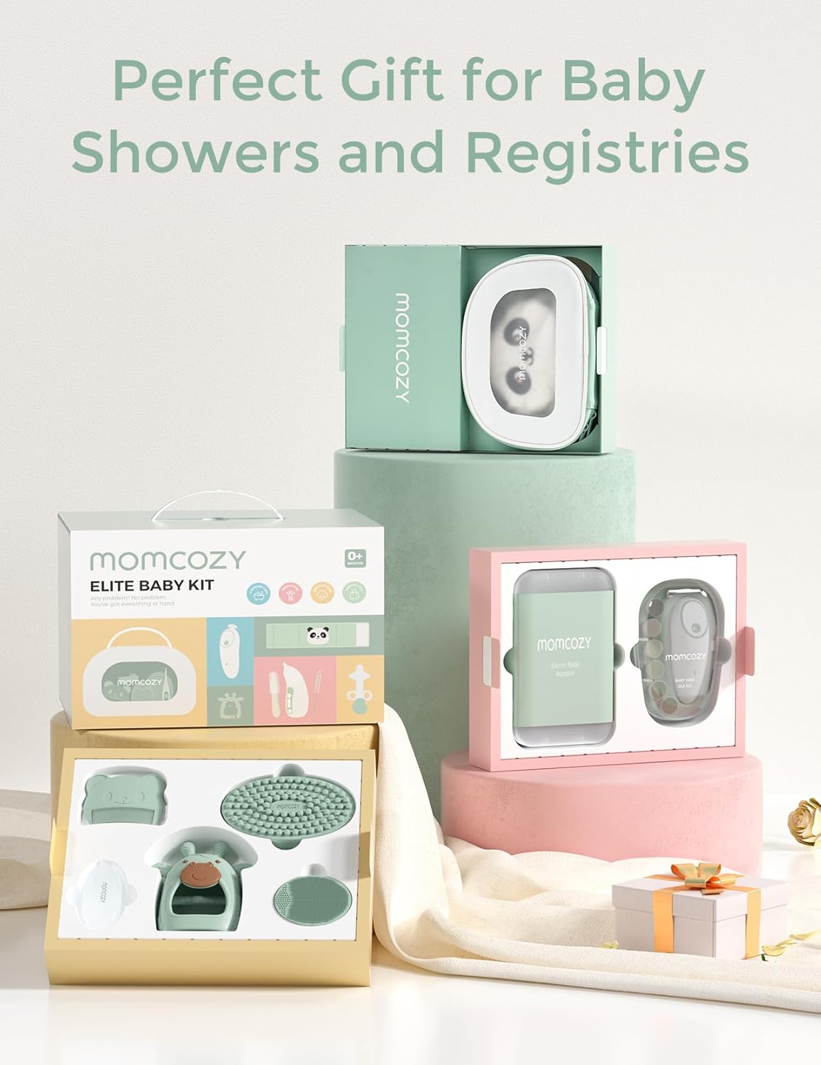 Thumbnail 6 de Momcozy Elite Baby Kit: All‑in‑One Grooming, Health & Cleansing Set for New Parents