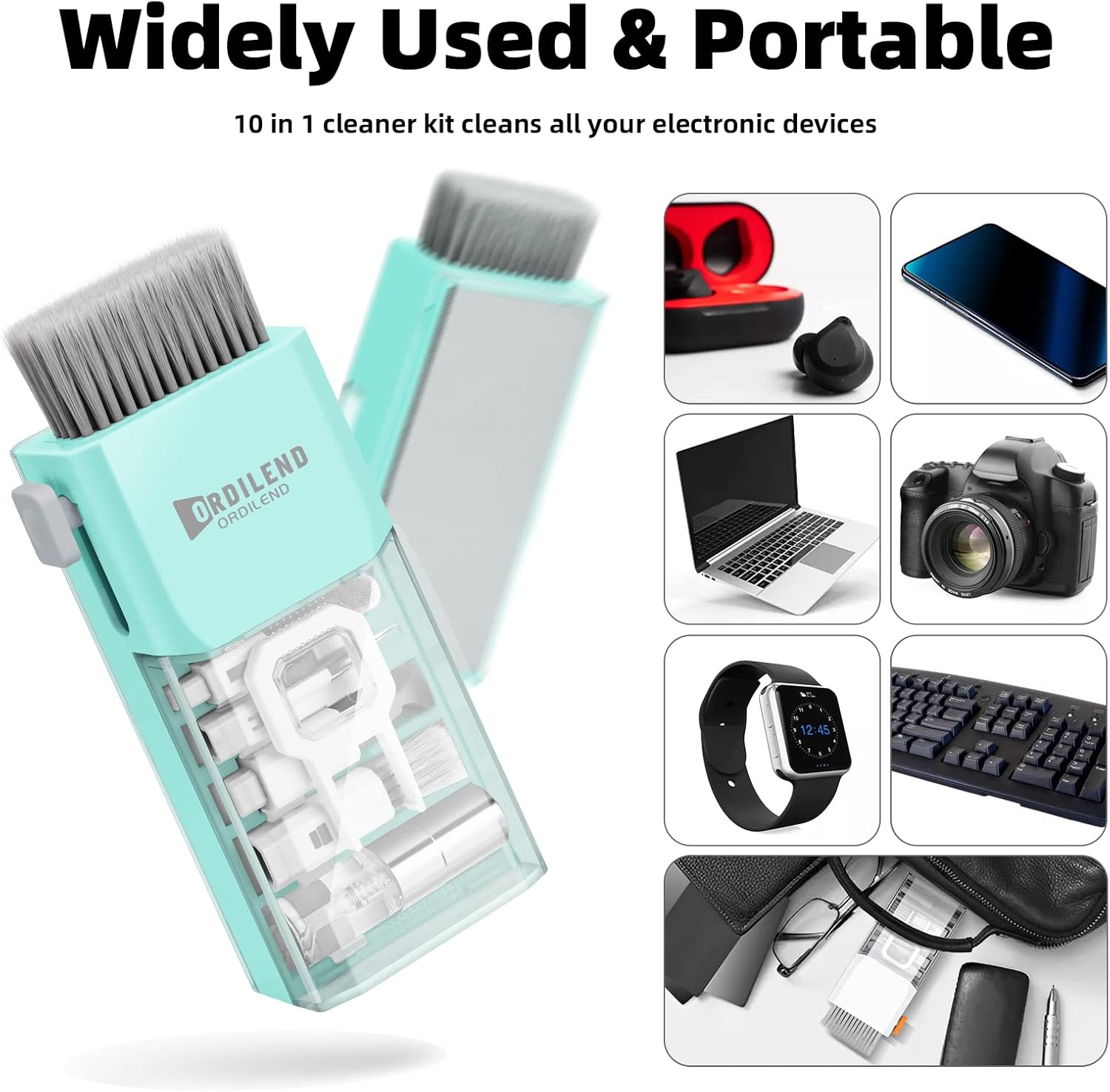 Thumbnail 5 de Laptop Screen Keyboard Cleaner Kit (Tifny Blue) for MacBook, iPad, iPhone, tablets and monitors