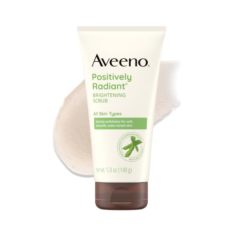 Detalle de Aveeno Positively Radiant Brightening Exfoliating Daily Face Wash Scrub
