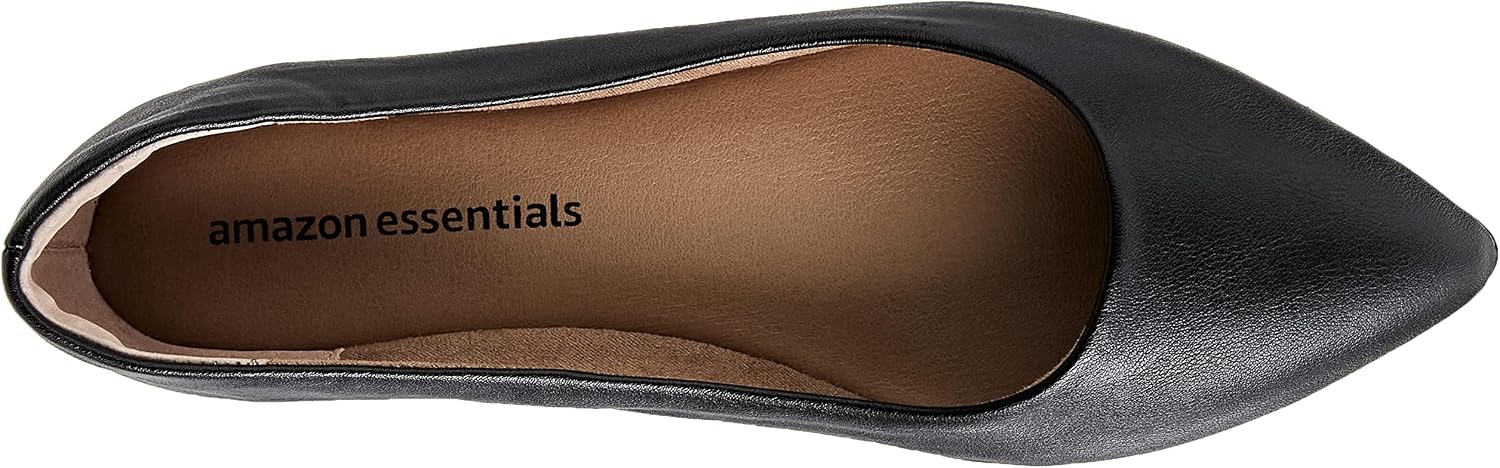 Detalle de Amazon Essentials Pointed-Toe Ballet Flats for Women