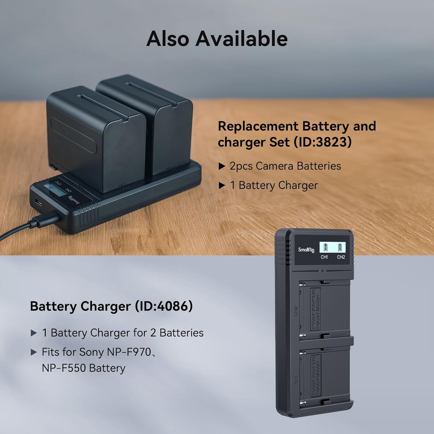 Thumbnail 6 de SMALLRIG 4331 Batterie 3500mAh pour caméras