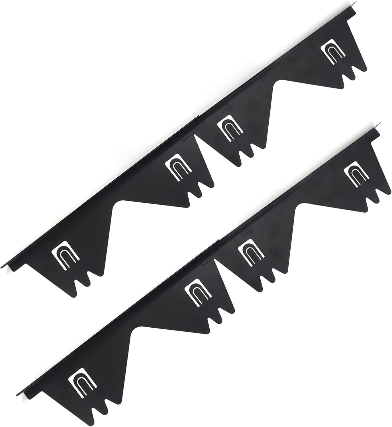 Detalle de SCOPOW JJ-003 Stainless Steel Stove Gap Covers, Adjustable 13.8–27.5 in, 2-Pack
