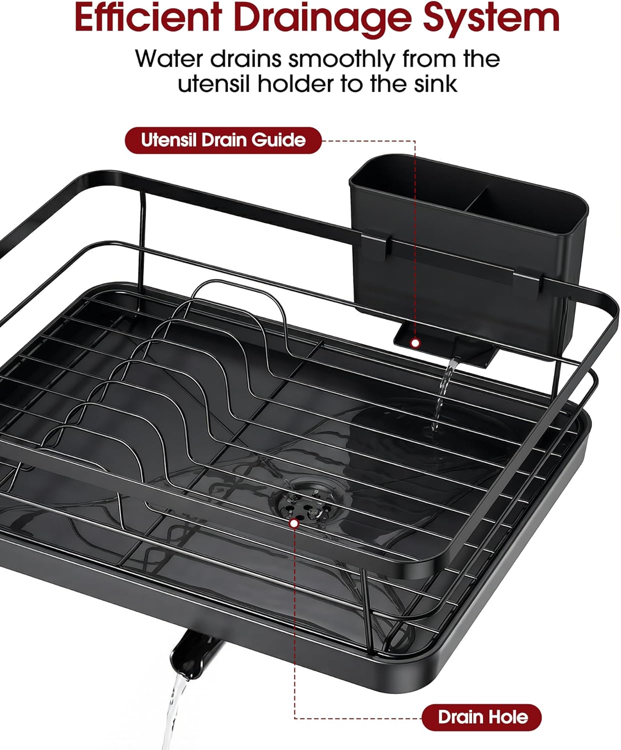 Detalle de Sakugi Stainless Steel Dish Drying Rack
