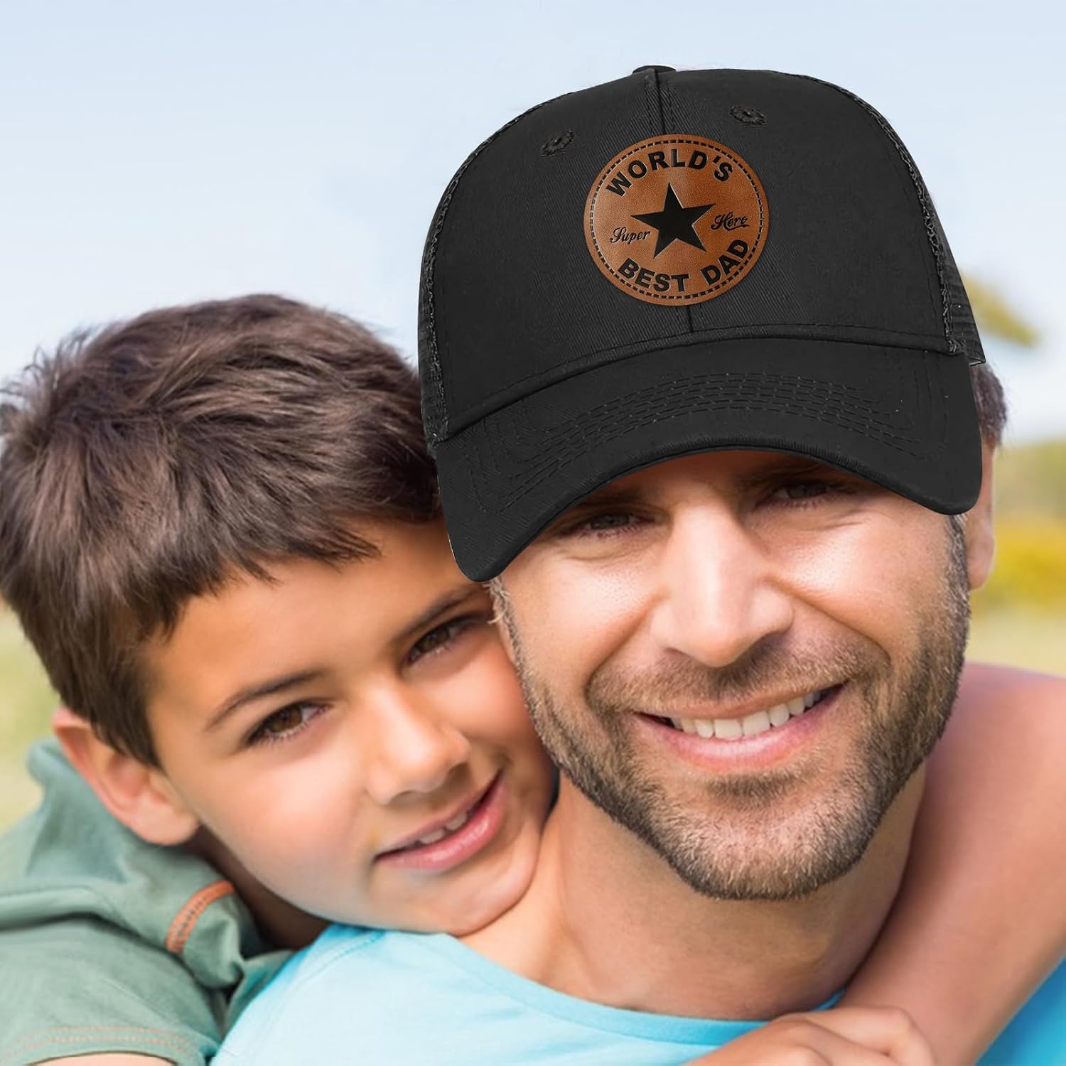Detalle de Casleovf Fathers Day Cap Gifts from Daughter Son – Adjustable Baseball Cap for Dad, Stepdad, Grandad and More