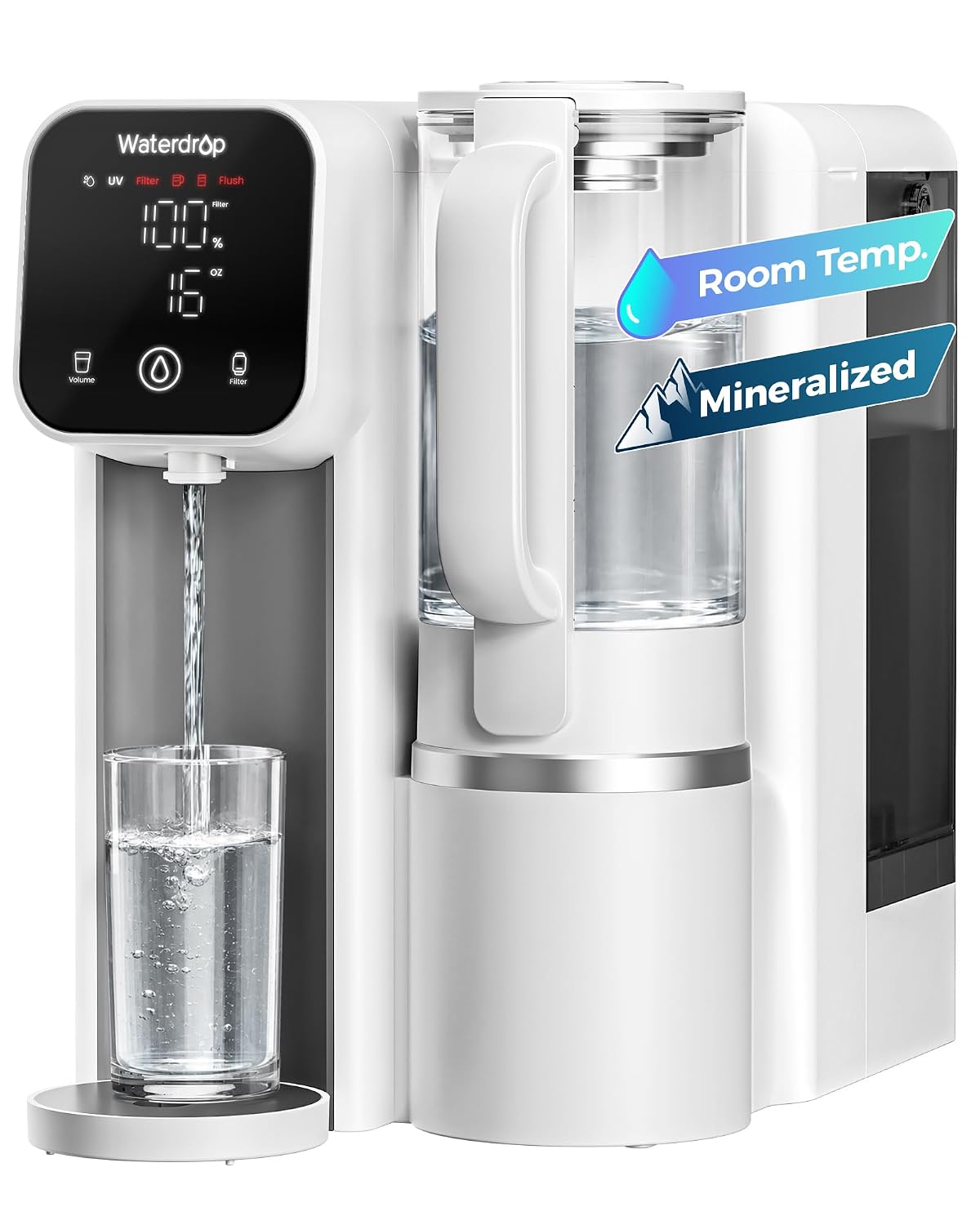 Detalle de Waterdrop Countertop Reverse Osmosis Water Filter M6SL
