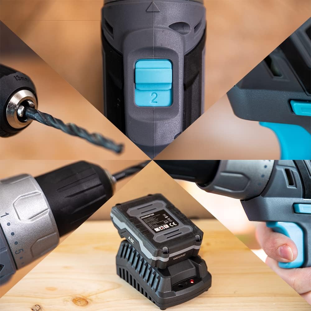 Thumbnail 6 de Cecotec Trapano a batteria CecoRaptor Perfect Drill 20 V: potenza e flessibilità senza fili