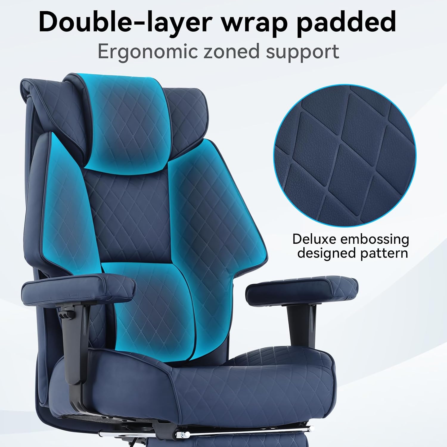 Thumbnail 3 de EXCEBET Big and Tall Office Chair 400lbs