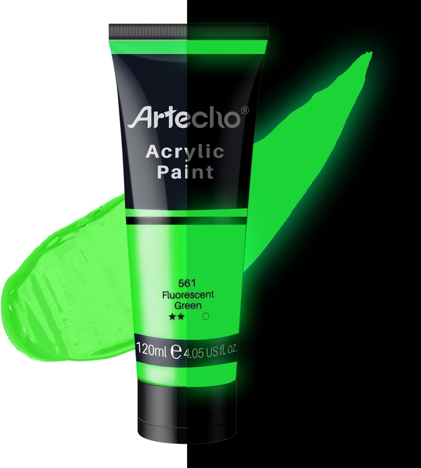 Thumbnail 6 de Artecho Acrylfarbe Grau 120 ml – wasserfest, lichtecht und schnell trocknend