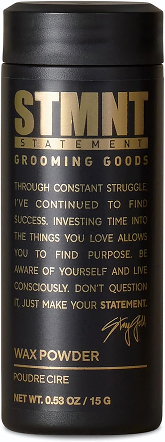 STMNT Wax Powder di STMNT STATEMENT GROOMING GOODS: Polvere texturizzante per capelli uomo (15 g)