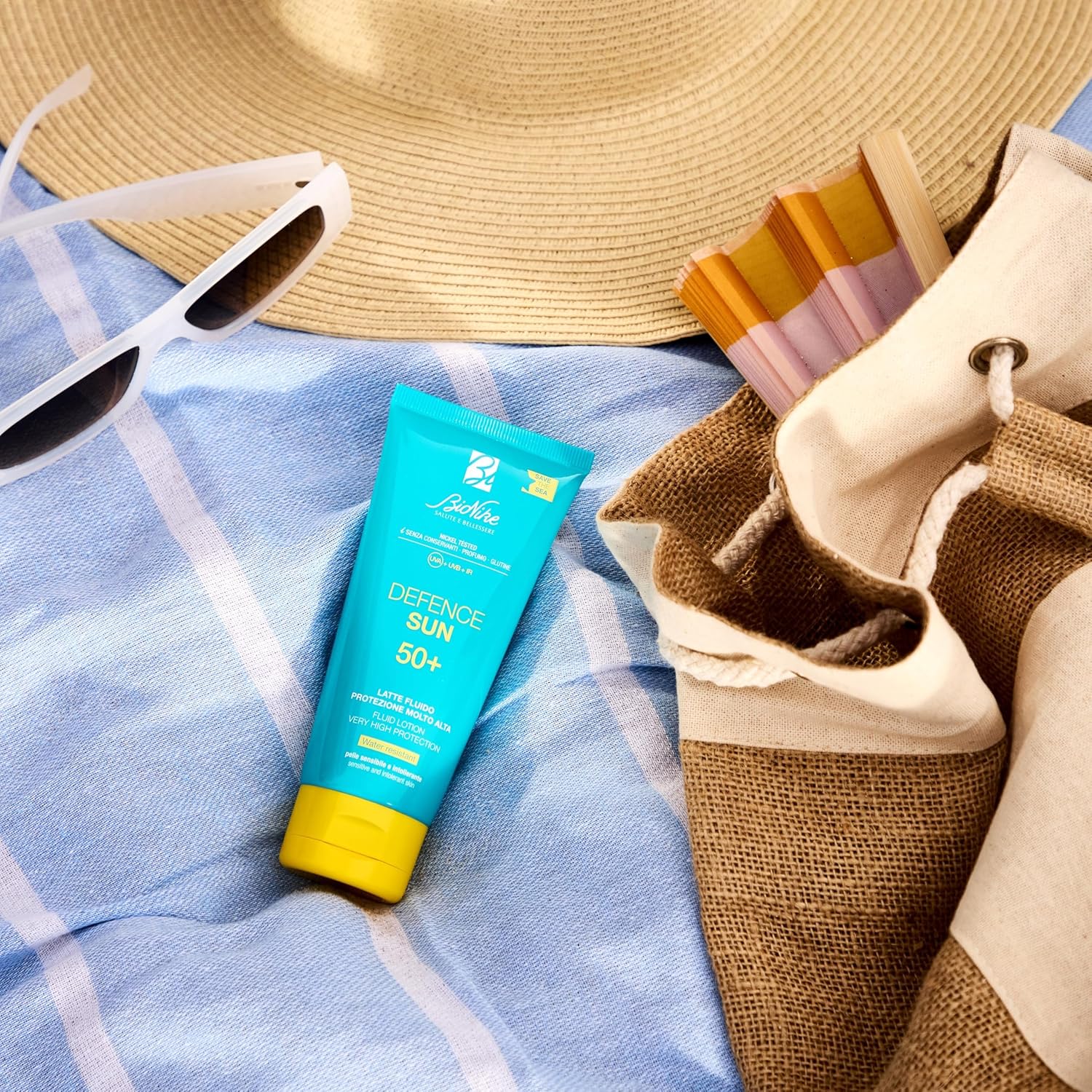 Thumbnail 1 de BioNike Defence Sun Latte Solare SPF 50+ per Pelli Sensibili e Intolleranti, 100 ml