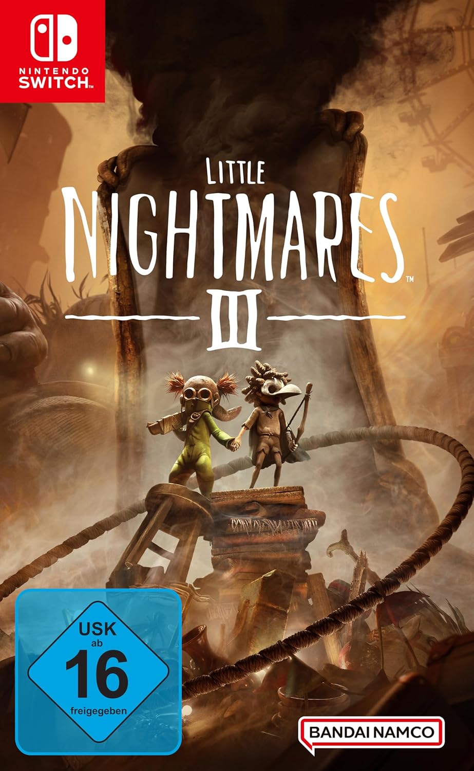 Detalle de Little Nightmares III für Nintendo Switch – Abenteuer mit Low & Alone im Koop
