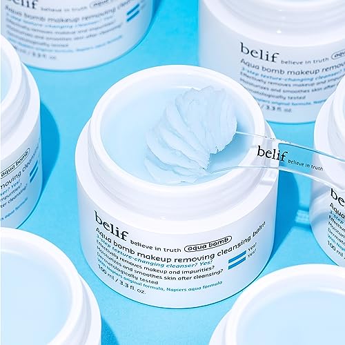 Detalle de belif Aqua Bomb Bálsamo Desmaquillante Hidratante 💧