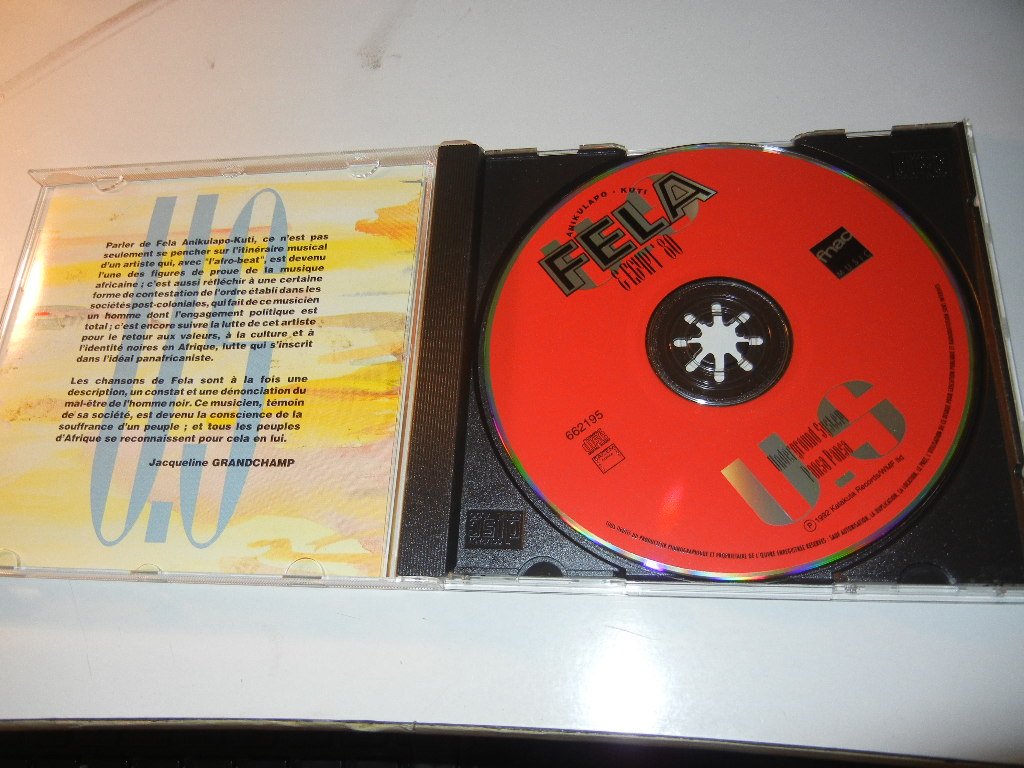 Detalle 2 de Fela Kuti Underground System Audio CD-R