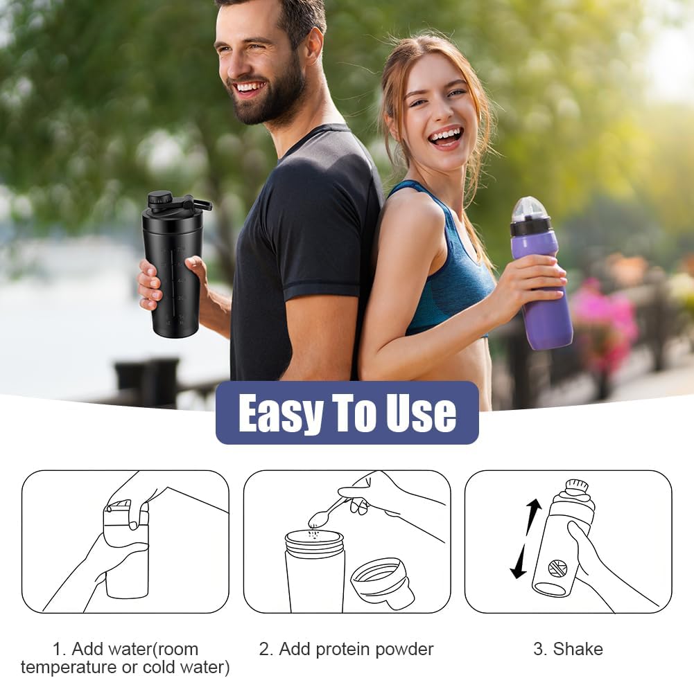 Thumbnail 4 de Alaoo Stainless Protein Shaker 750ml 🥤