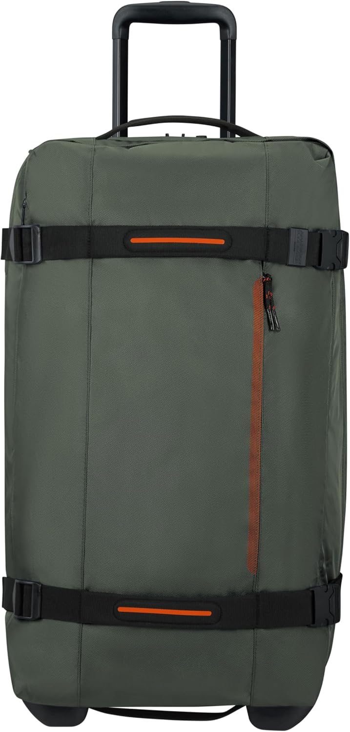 Imagen de American Tourister Urban Track: Borsa da viaggio rigida con 2 rotelle, 68 cm, 84 L, Dark Khaki en OfertitasTOP