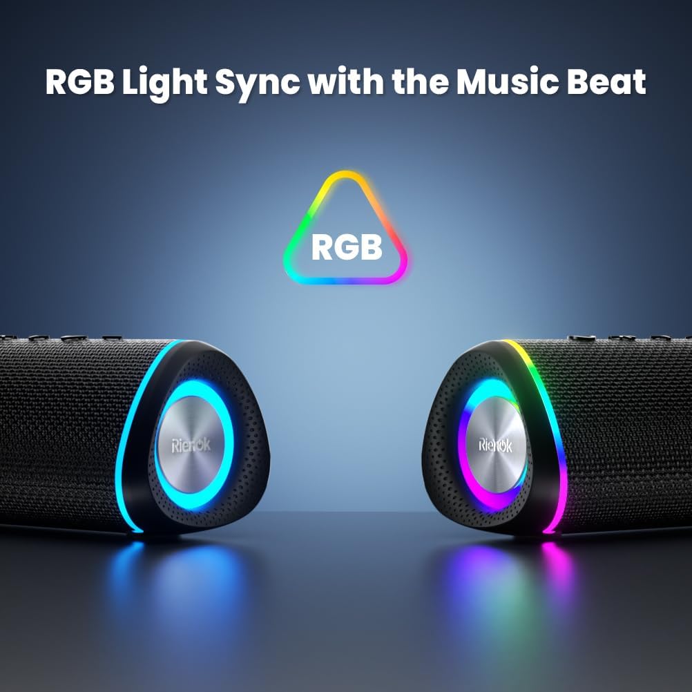 Thumbnail 1 de RIENOK 30W Bluetooth portable waterproof speaker
