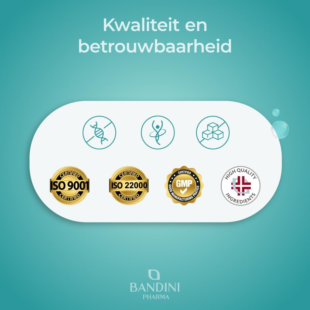 Thumbnail 6 de BANDINI Calcium Magnesium Zink met vitamine D3 + K2 MK7, 400 tabletten