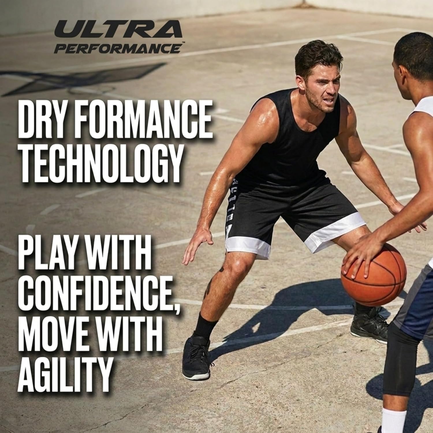 Thumbnail 6 de Ultra Performance 5 Pack Mens Shorts: All-In-One Athletic Gym Shorts Set