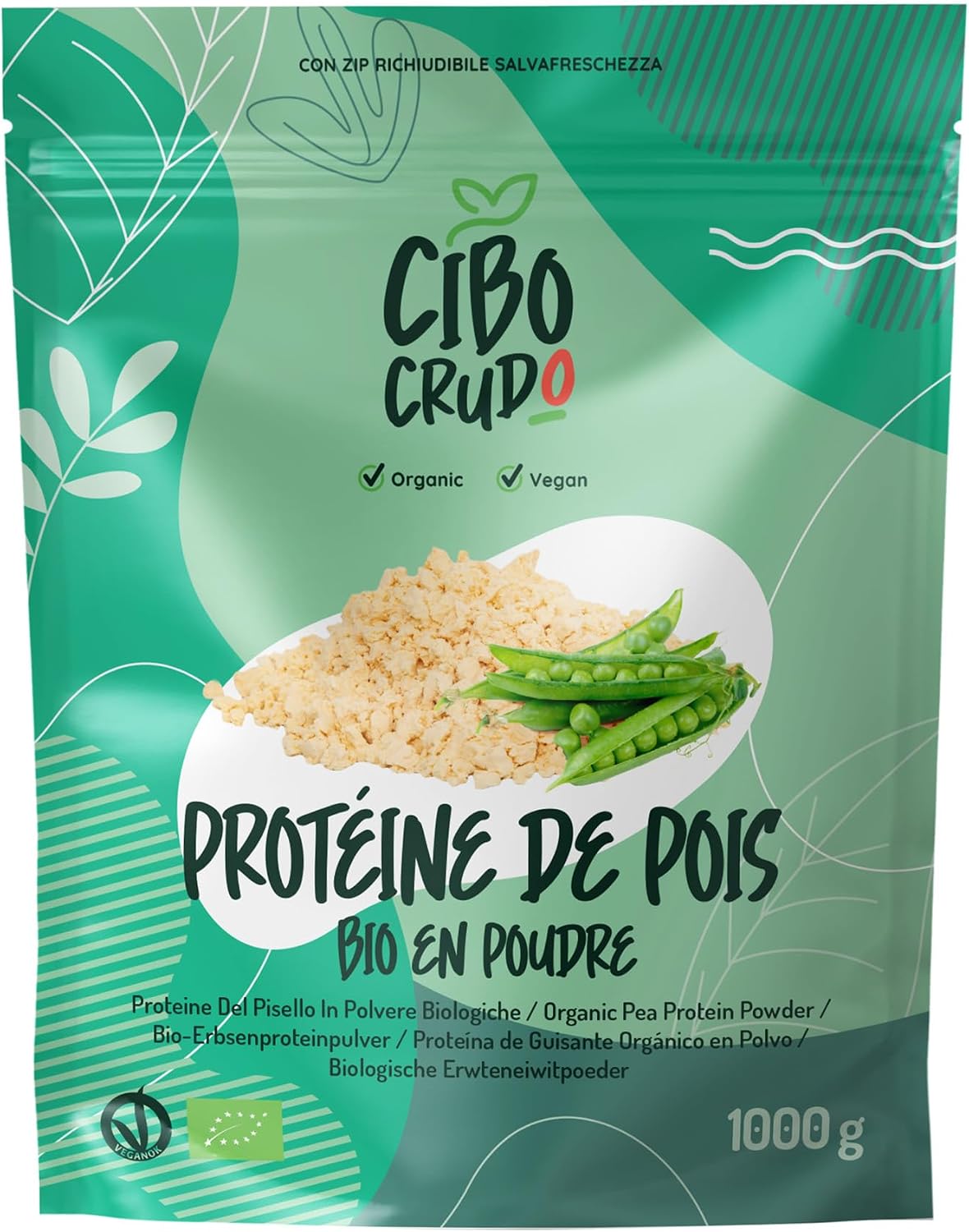 Thumbnail 5 de CIBO CRUDO Proteine de Pois Bio 400g