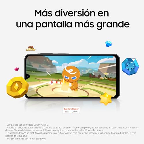 Thumbnail 6 de Samsung Galaxy A26 5G (256GB) — 6GB RAM, cámara de 50MP y garantía extendida 3+1 años