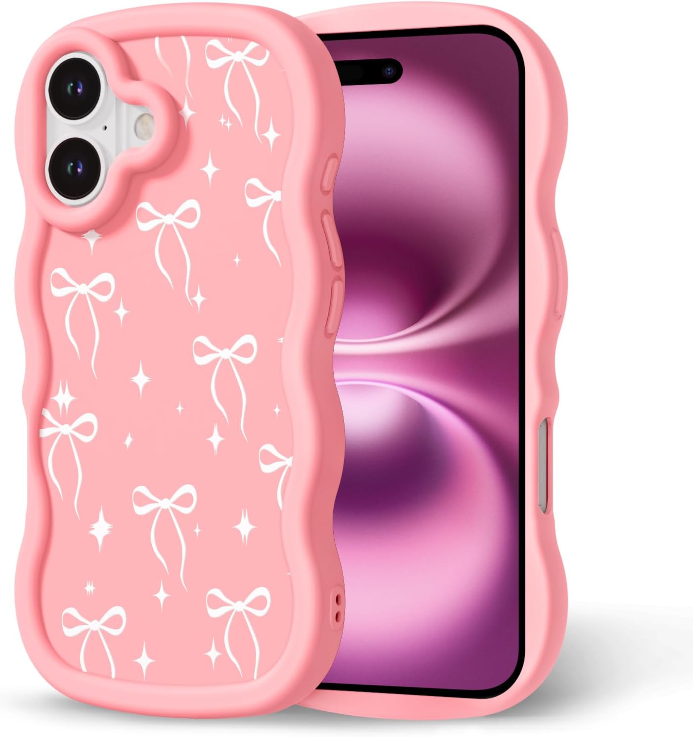 Detalle de iPhone 16 silicone case, CASBST 6.1 inch