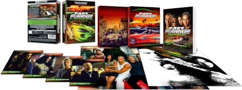 Detalle de Universal Fast & Furious, edición metálica UCE 25 Aniv. en 4K UHD + BD