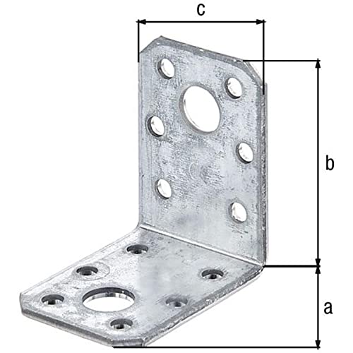 Detalle 2 de Alberts 330323 Escuadra ensamblaje 50×50×35 mm 🛠