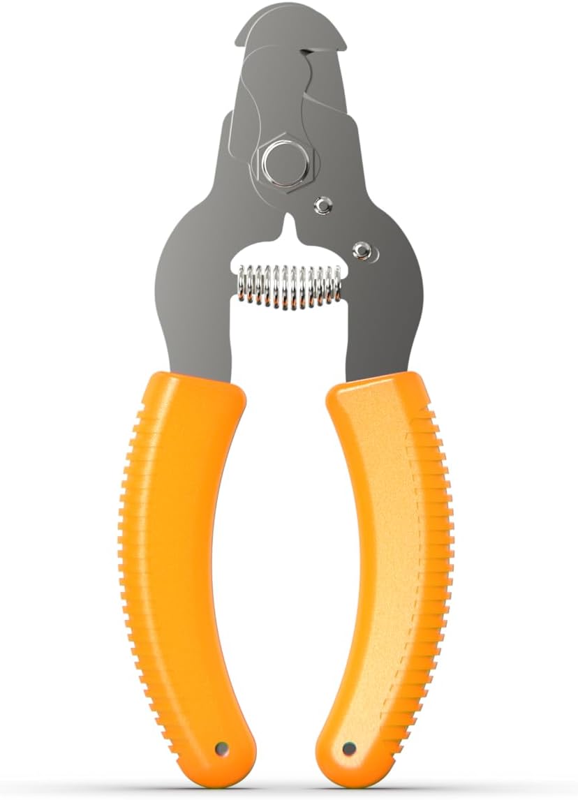 Wahl Nail Clippers – Katzen- und Hundekrallenschere (orange) mit scharfen Edelstahlklingen
