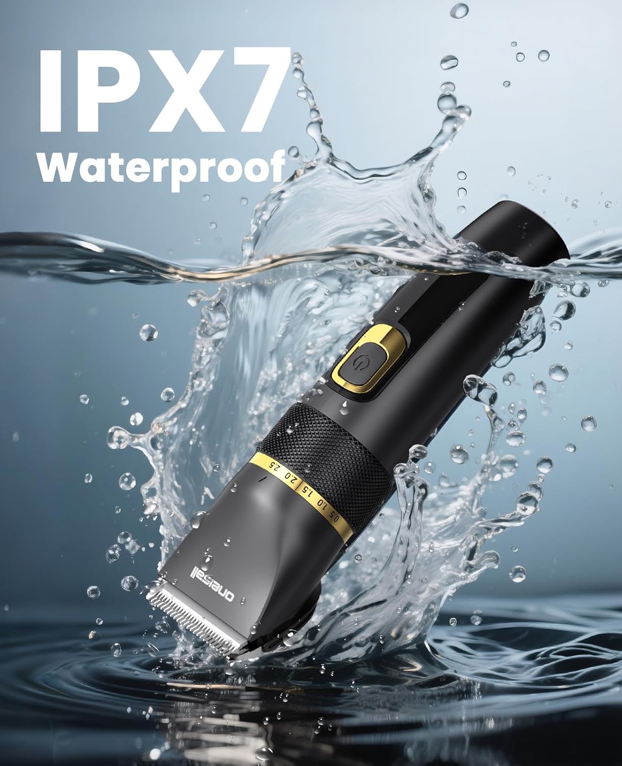 Thumbnail 6 de oneisall Quiet Dog Clippers Upgraded Pro with LED display, 3.5h battery and IPX7 waterproof grooming kit