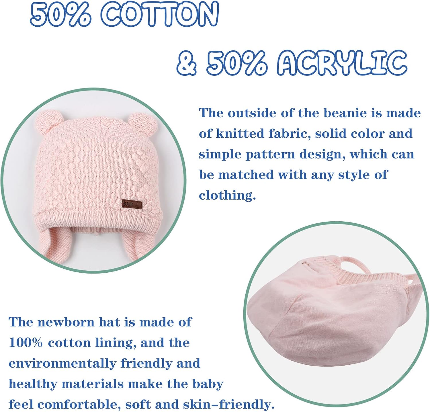 Thumbnail 2 de XIAOHAWANG Baby Wintermütze – 3 Größen