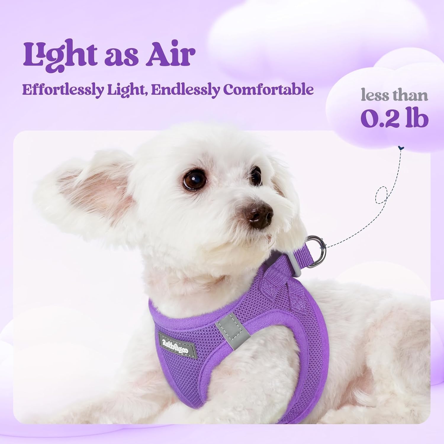 Detalle de rabbitgoo Dog Harness M Set