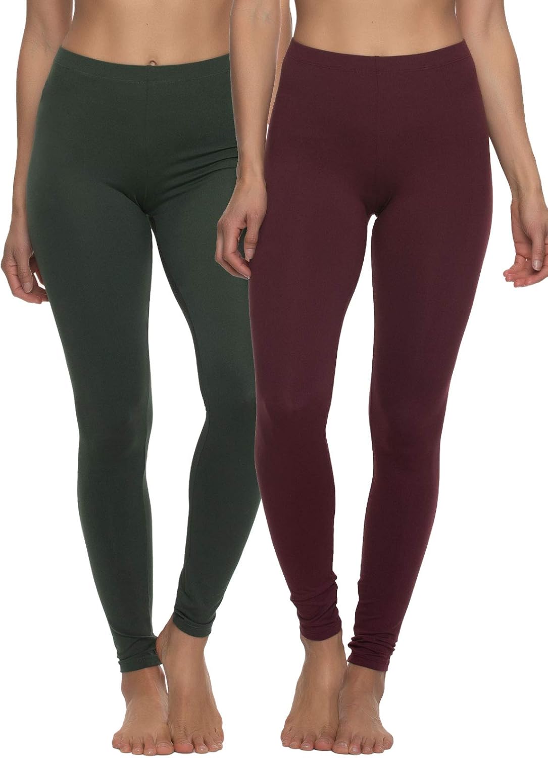 Thumbnail 6 de Felina Velvety Soft Lightweight Leggings 2 Pack – From Office to Studio