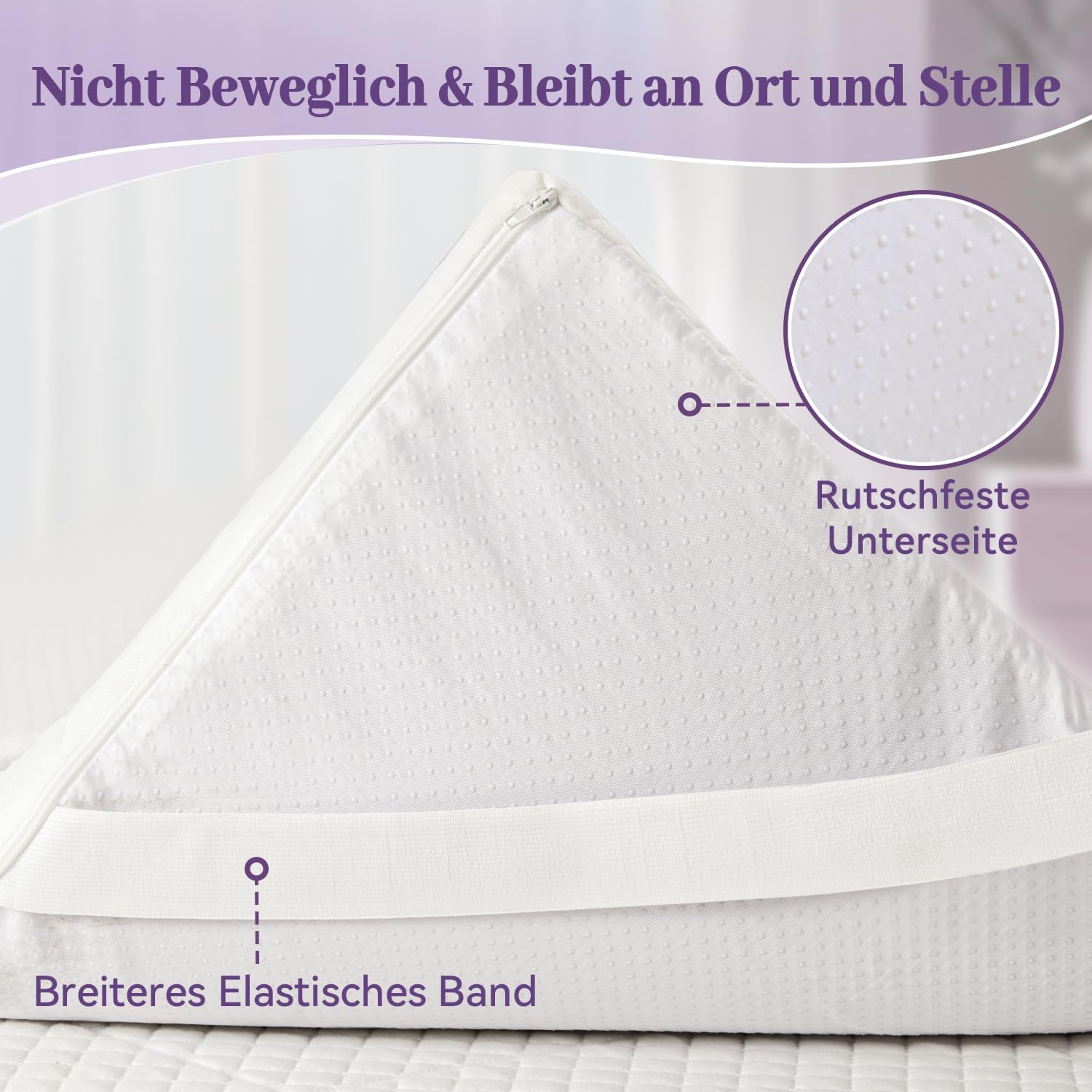 Thumbnail 6 de SINWEEK 3 Inch Gel Memory Foam Mattress Topper