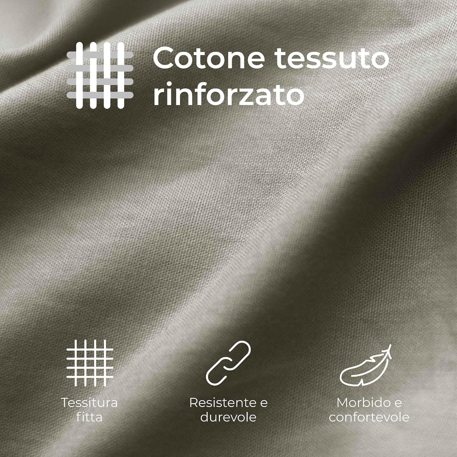 Detalle de Dreamzie Federe 40x60 in cotone rinforzato