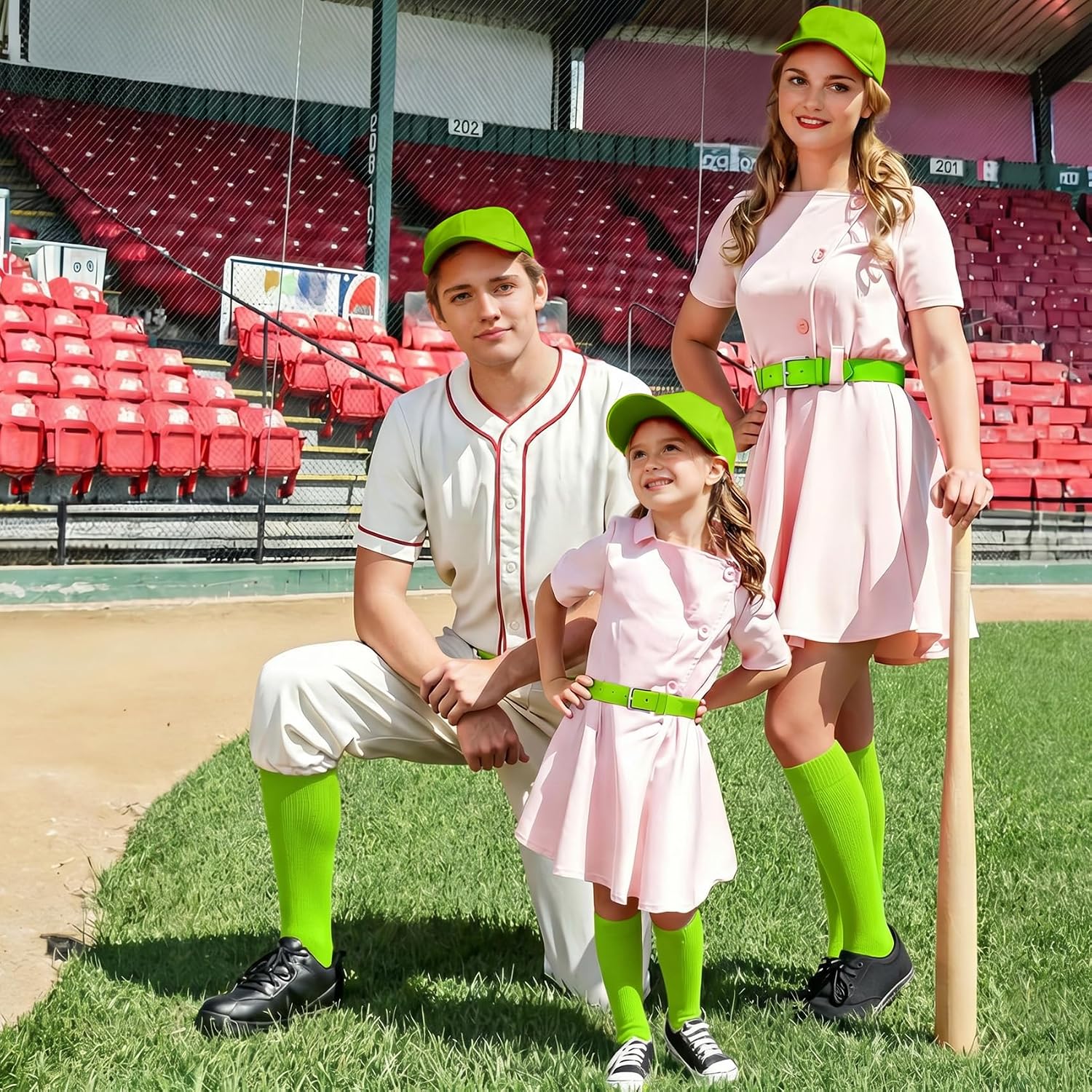 Thumbnail 2 de XZQTIVE Baseball Socks and Belt Combo Set