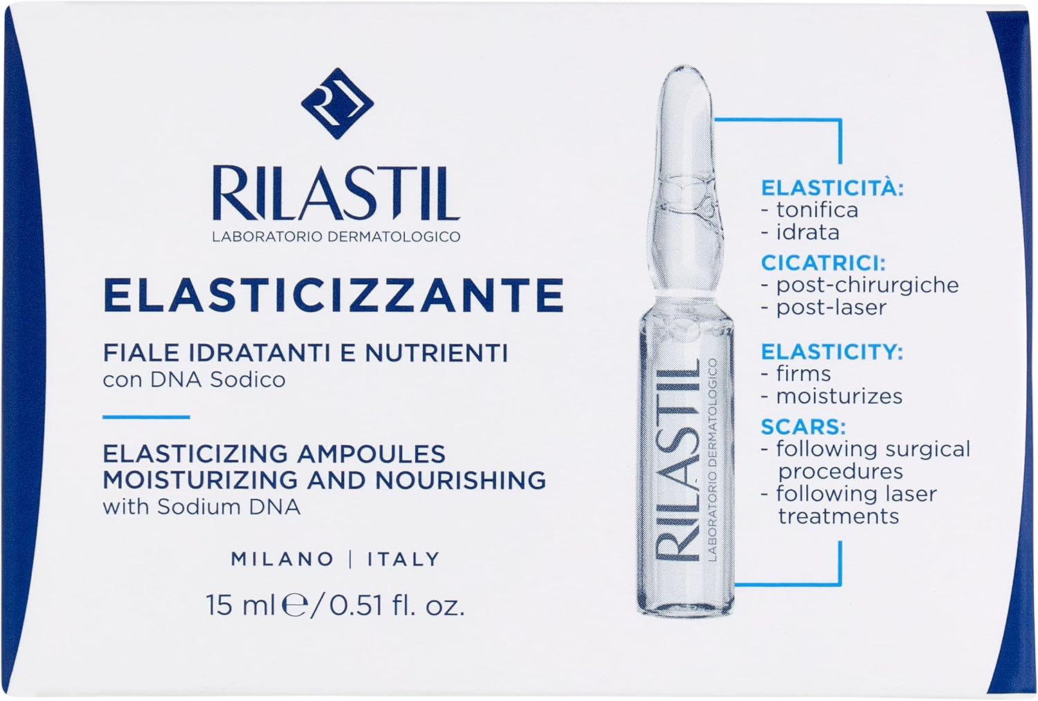 Thumbnail 1 de Rilastil Fiale Elasticizzante 10x1,5ml 💧