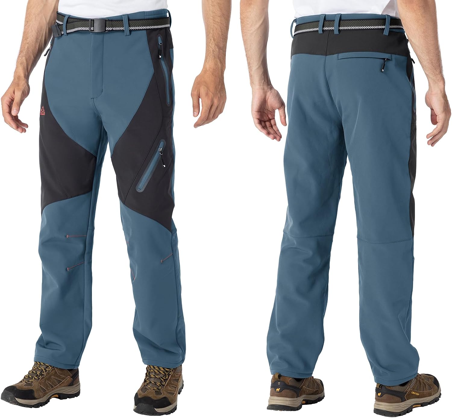 Detalle 2 de donhobo waterproof hiking trousers with fleece lining